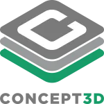 concept 3d logo