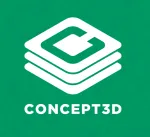 concept 3d logo